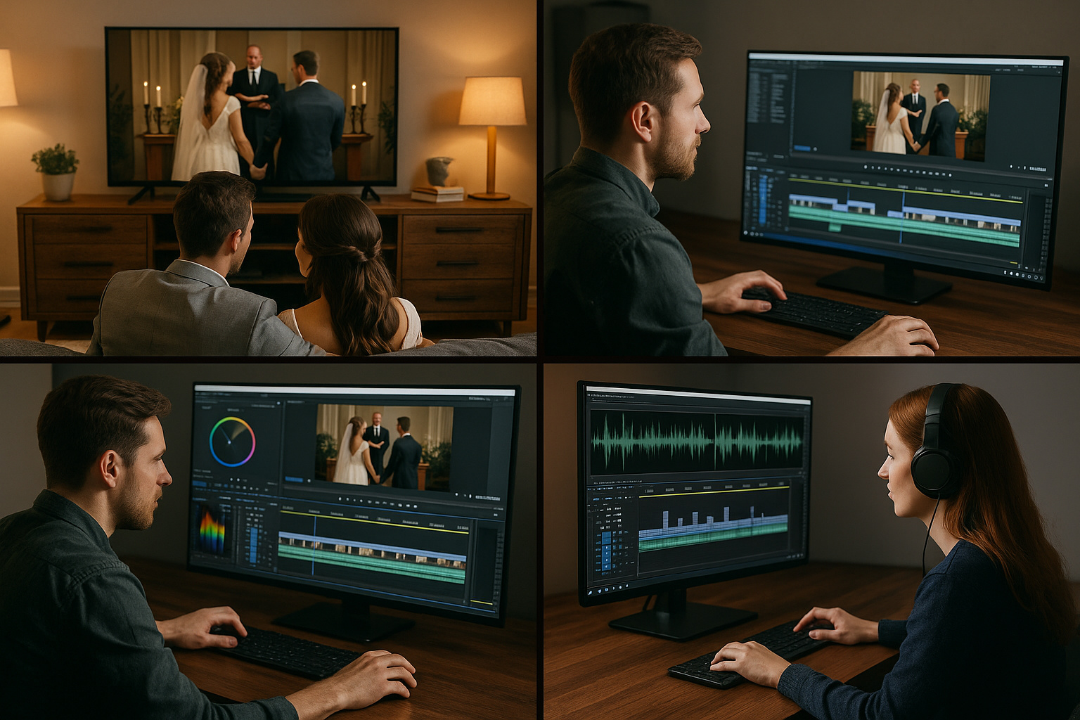 Editing and delivery of video content